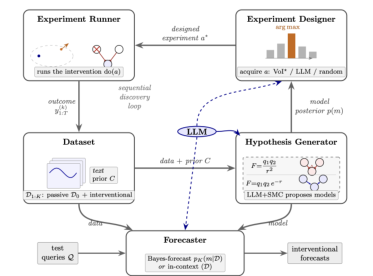 Representative image for Model Discovery Agent: LLM-assisted Bayesian experiment design for data-efficient discovery of mechanistic world models
