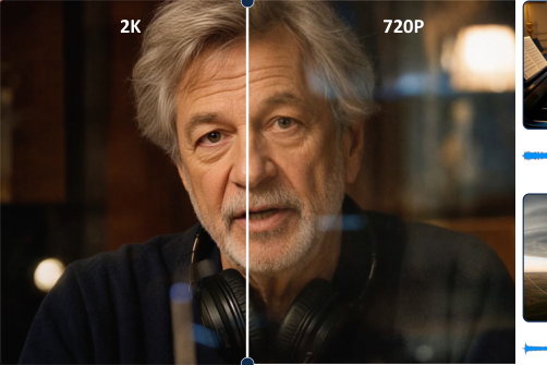 Representative image for DreamX-Creator: Democratizing Native Audio-Video Generation at 2K Resolution