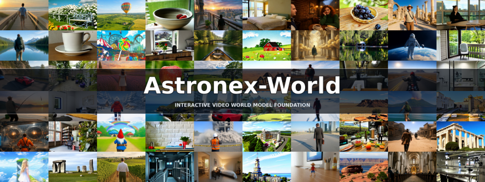 Representative image for Astronex-World 1.0: Real-Time Interactive World Model Foundation