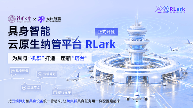 Representative image for 5分钟完成机器人纳管、10秒启动跨集群任务，清华大学联合无问芯穹开源具身智能云原生平台RLark