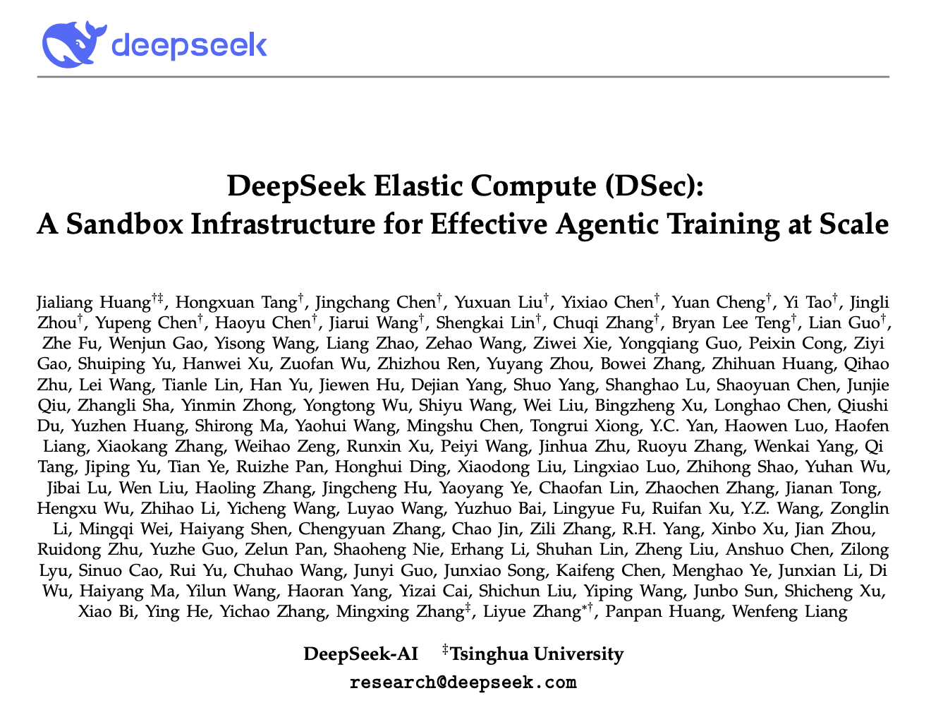 Representative image for DeepSeek新论文公开Agent训练！梁文锋署名