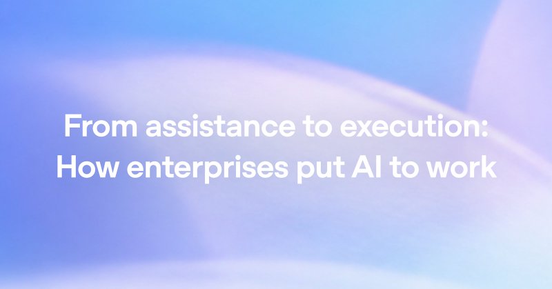 Representative image for R to @OpenAI: We examine how these orgs are putting AI to work, and how agentic workflows are…