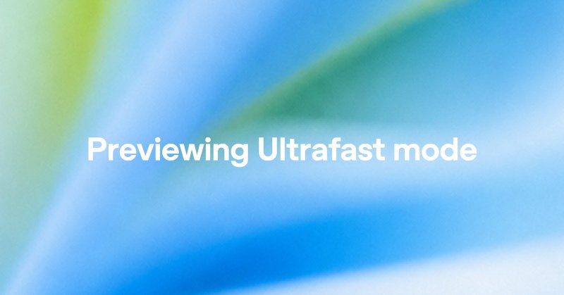 Representative image for R to @OpenAI: Powered by @Cerebras, Ultrafast generates up to 750 tokens per second, bringing our…