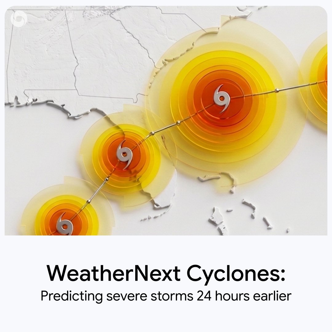 Representative image for Predicting cyclones accurately can help save lives - and every hour of lead time counts. Published…